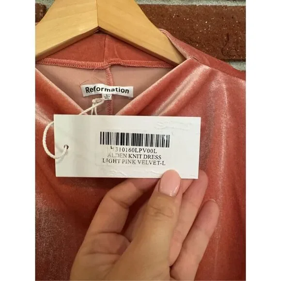 Reformation Velvet Alden Dress - Picture 9 of 10